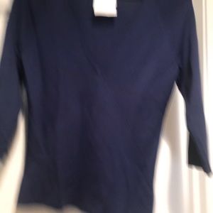 Ann Taylor nylon V neck sweater top